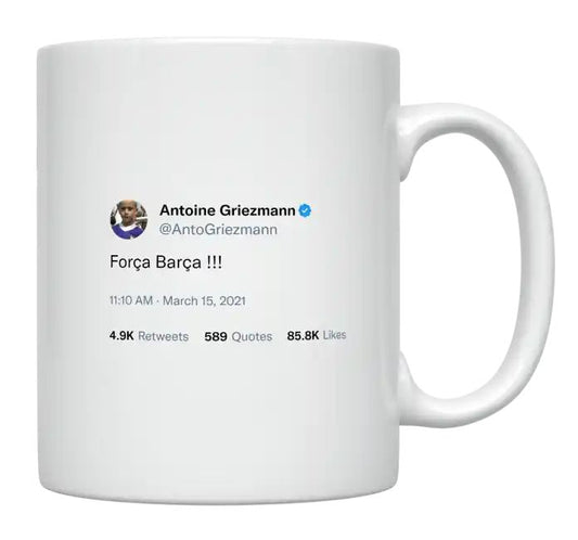 Antoine Griezmann - Forca Barca- mug