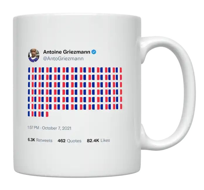 Antoine Griezmann - France Flags- mug