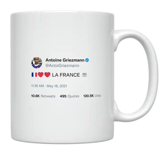 Antoine Griezmann - La France- mug