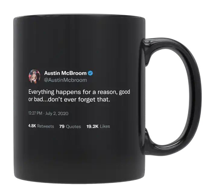 Austin McBroom - Everything Happens for a Reason- mug