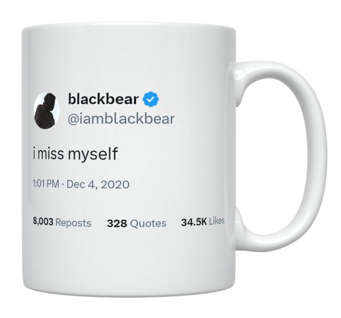 Blackbear - I Miss Myself- mug