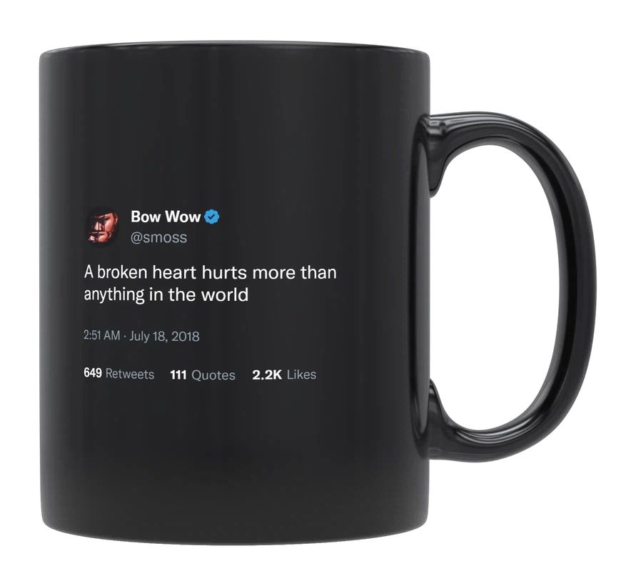 Bow Wow - A Broken Heart Hurts- mug