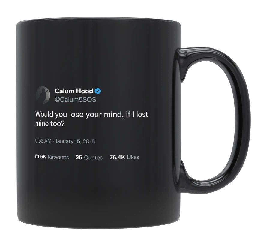 Calum Hood - Lose Our Minds Together- mug