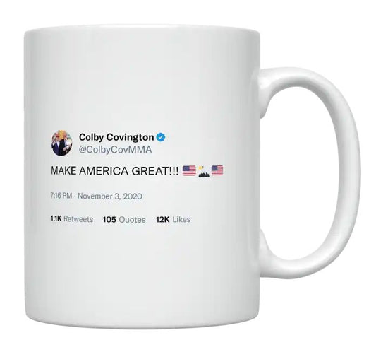 Colby Covington - Make America Great- mug