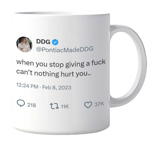 DDG - Can’t Hurt You if You Don’t Care- mug