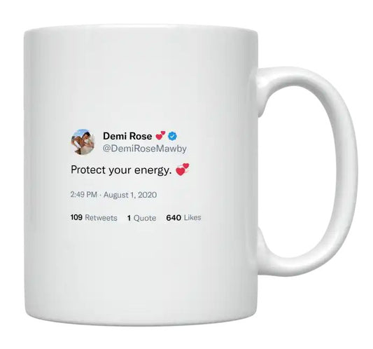 Demi Rose - Protect Your Energy- mug