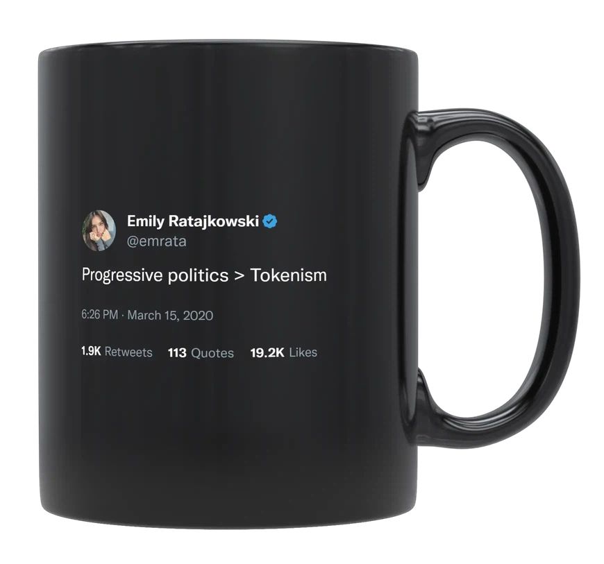 Emily Ratajkowski - Progressive Policies- mug