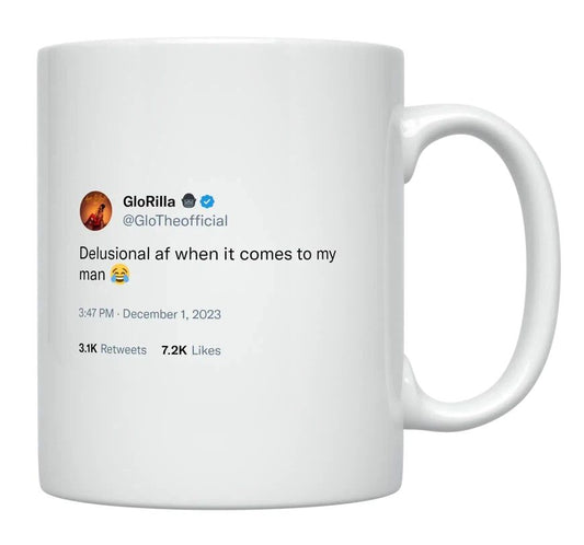 GloRilla - Delusional When It Comes to My Man- mug