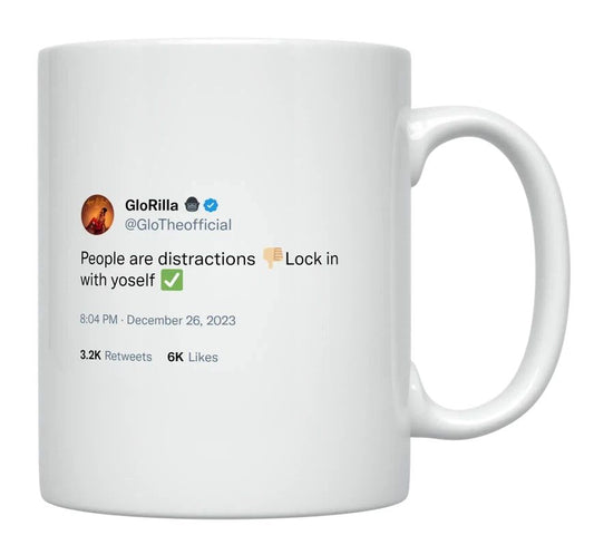 GloRilla - People Are Distractions- mug