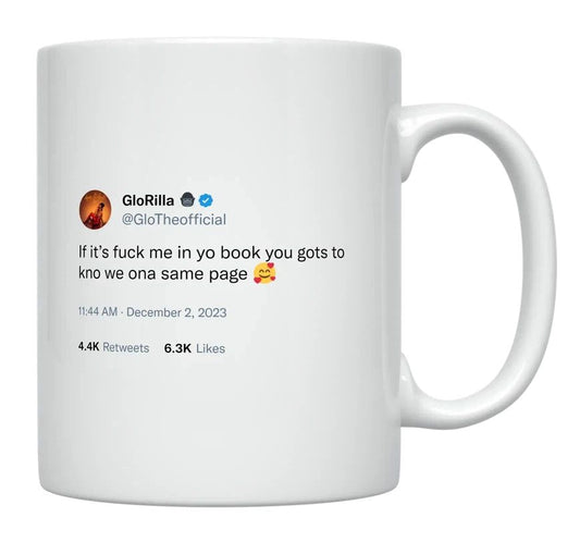 GloRilla - We’re on the Same Page- mug