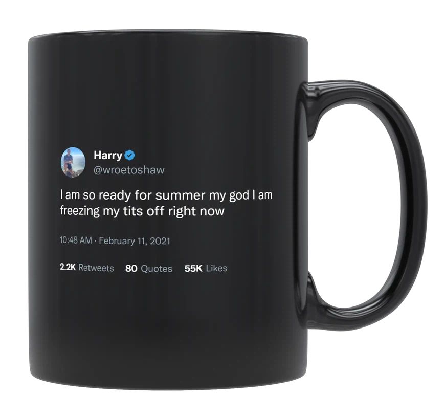 Harry Lewis - Ready for Summer- mug