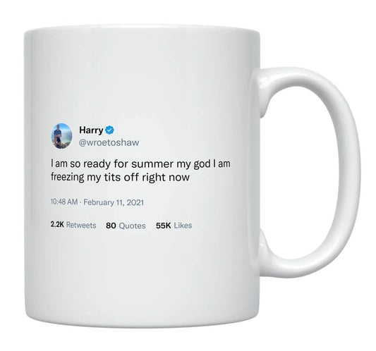 Harry Lewis - Ready for Summer- mug