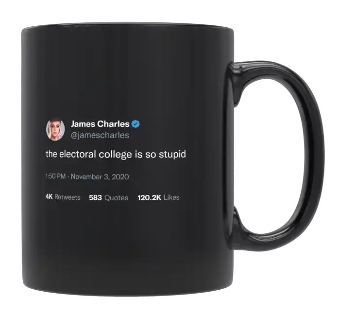 James Charles - The Electoral College Is So Stupid- mug