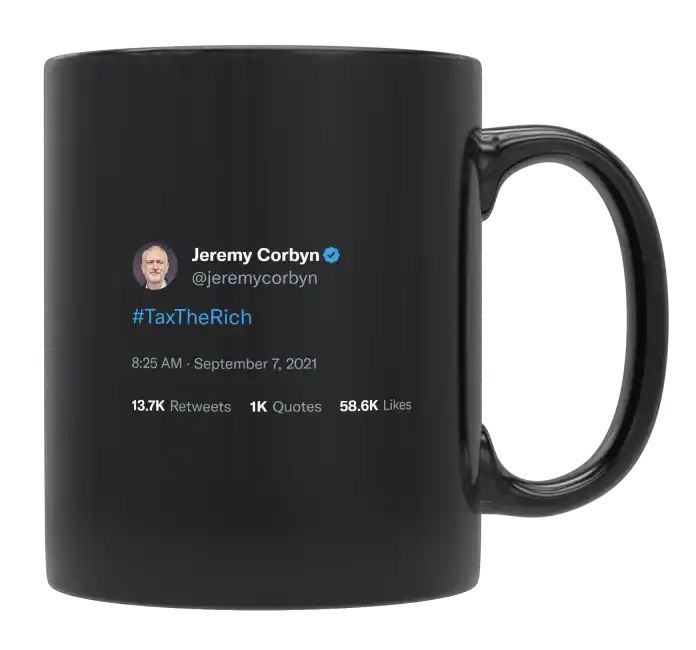 Jeremy Corbyn - Tax the Rich- mug