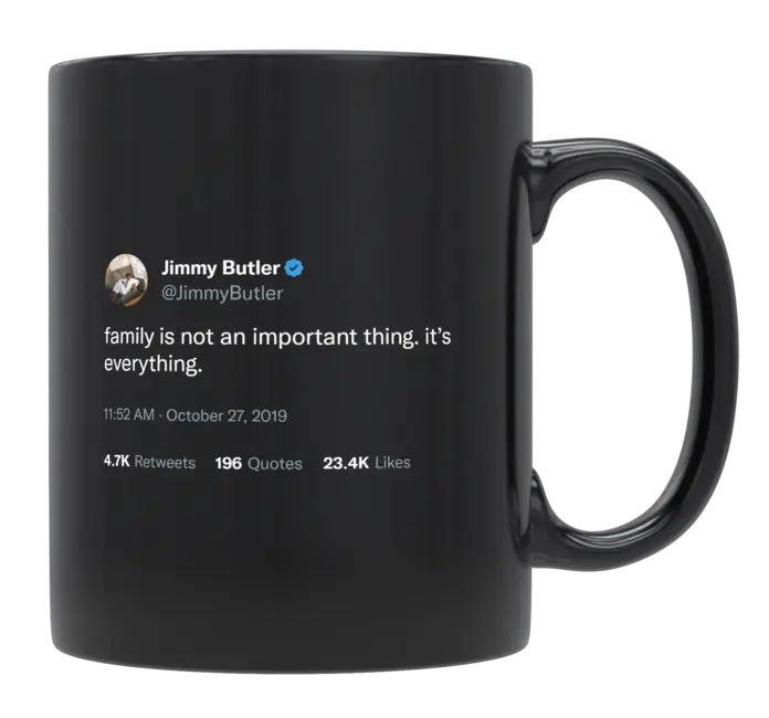 Jimmy Butler - Family Is Everything- mug