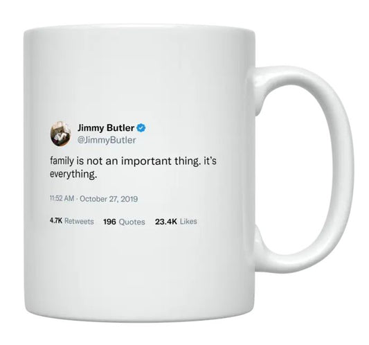 Jimmy Butler - Family Is Everything- mug