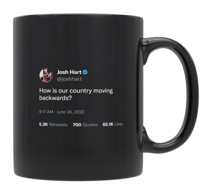 Josh Hart - How Is Our Country Moving Backwards- mug