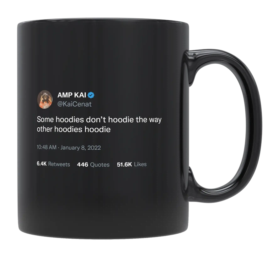 Kai Cenat - Some Hoodies Don’t Hoodie-tweet on mug