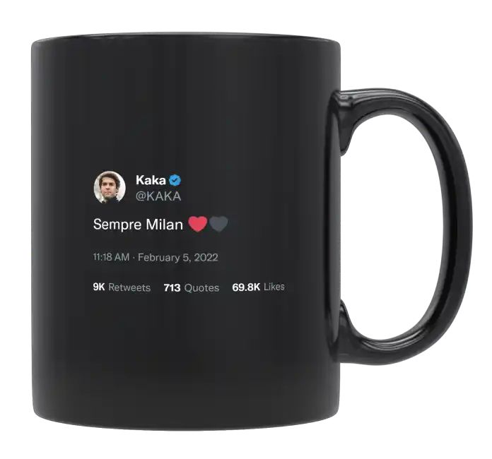 Kaka - Sempre Milan- mug