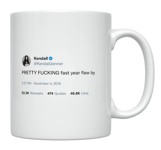 Kendall Jenner - The Year Flew By- mug