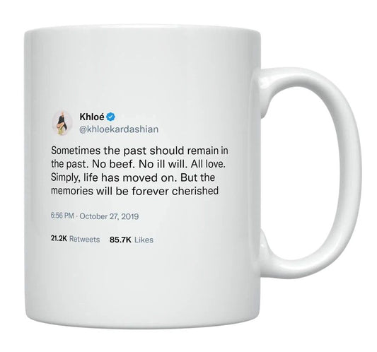 Khloe Kardashian - The Past Should Remain in the Past- mug