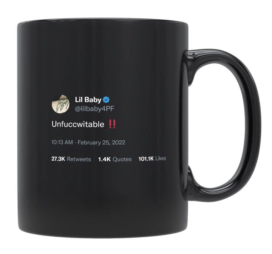 Lil Baby - Unfuckwithable- mug