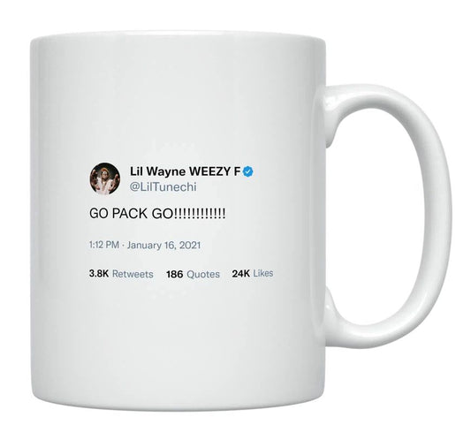 Lil Wayne - Go Pack Go- mug