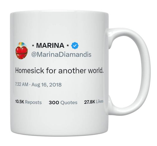 Marina Diamandis - Homesick for Another World- mug