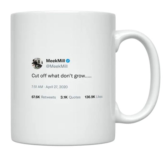 Meek Mill - Cut off What Doesn’t Grow- mug