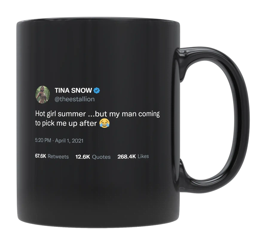Megan Thee Stallion - Hot Girl Summer-tweet on mug