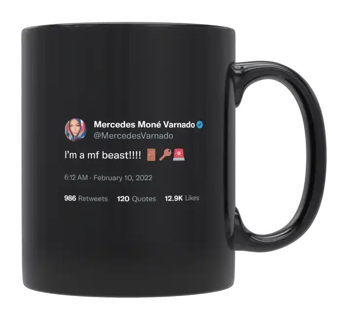 Mercedes Varnado - I’m a Beast- mug