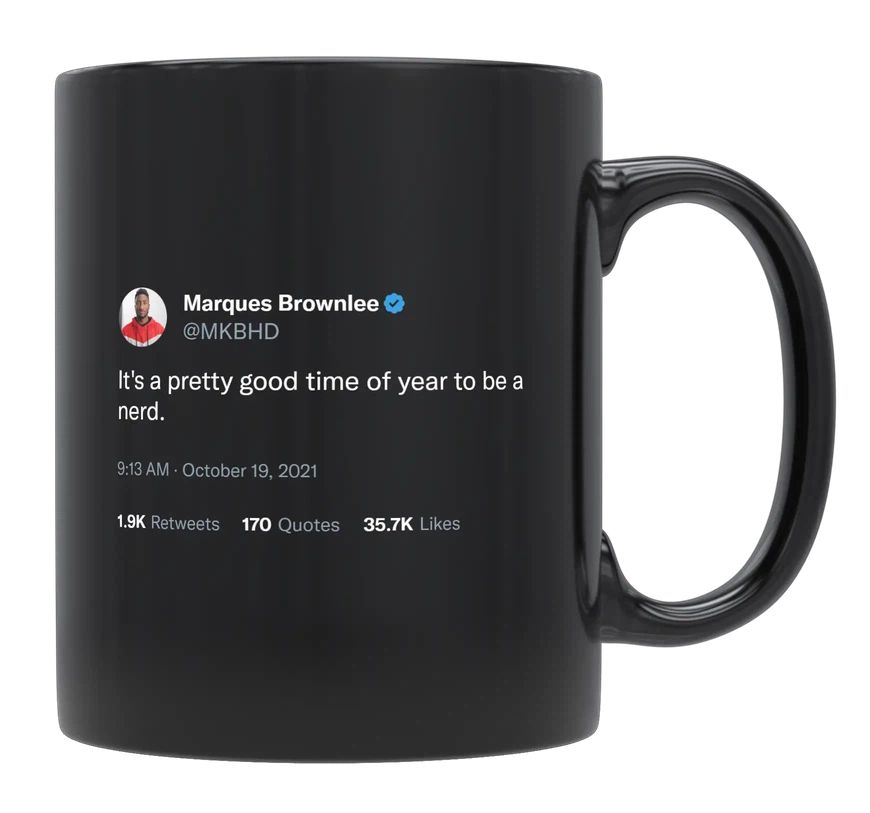 MKBHD - Good Time to Be a Nerd- mug