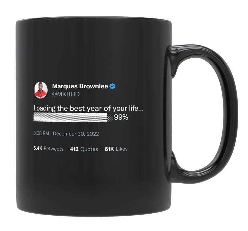 MKBHD - Loading the Best Year of Your Life- mug