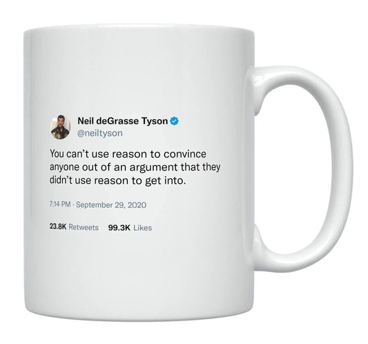 Neil Degrasse Tyson - Using Reason in an Argument- mug