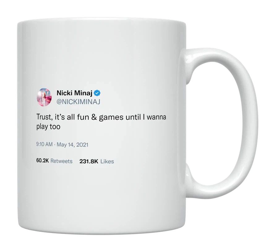 Nicki Minaj - Fun and Games- mug