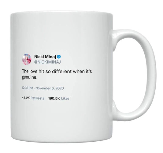 Nicki Minaj - Genuine Love Is Different- mug