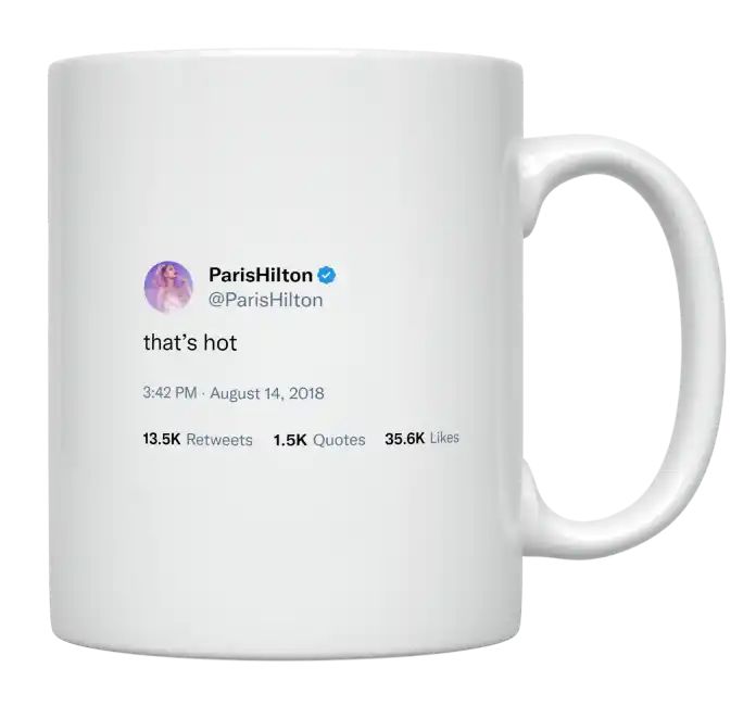 Paris Hilton - That’s Hot- mug