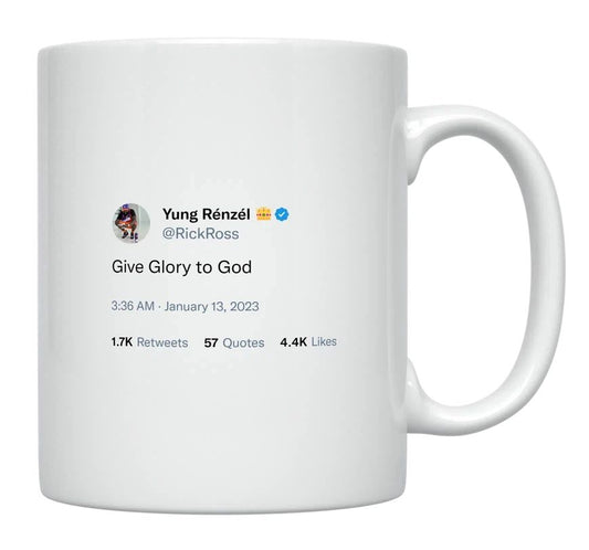 Rick Ross - Give Glory to God- mug