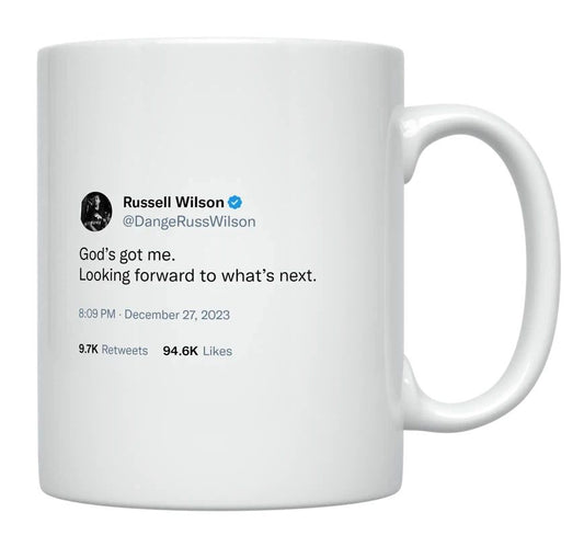 Russell Wilson - God’s Got Me- mug