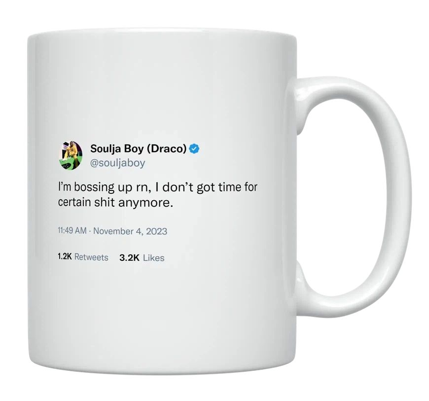 Soulja Boy - I’m Bossing Up- mug