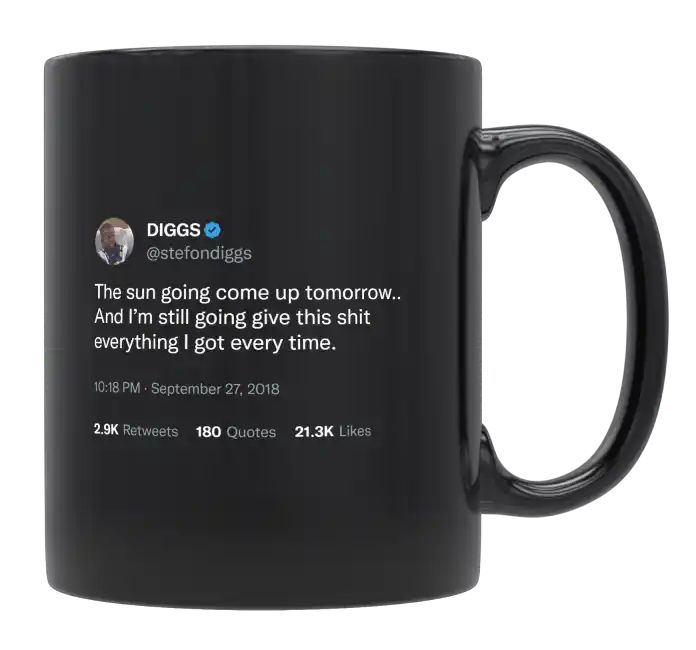 Stefon Diggs - I’m Giving It My All- mug