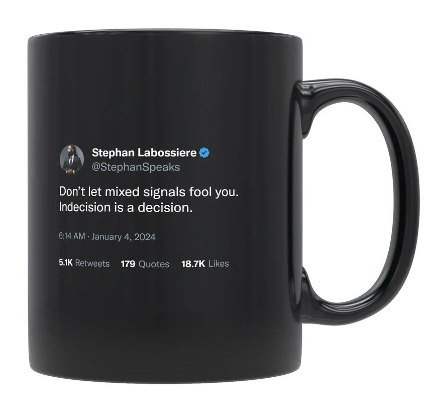 Stephan Labossiere - Don’t Let Mixed Signals Fool You- mug