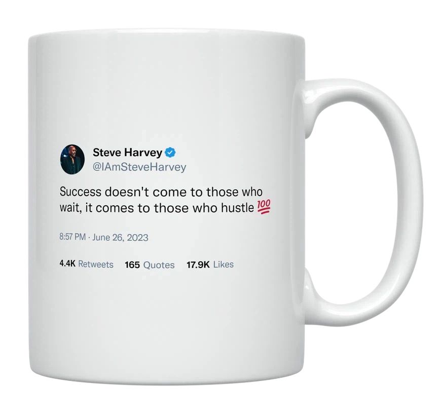 Steve Harvey - Hustle for Success- mug