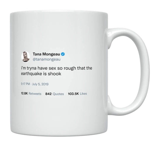 Tana Mongeau - Rough Sex- mug