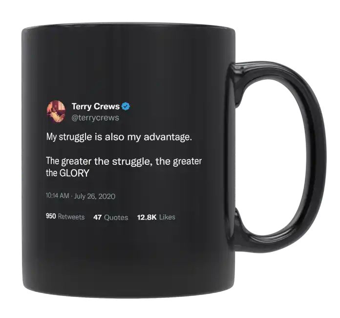 Terry Crews - My Struggle Is Also My Advantage- mug