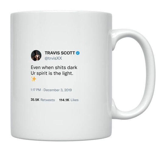 Travis Scott - Your Spirit Is the Light- mug