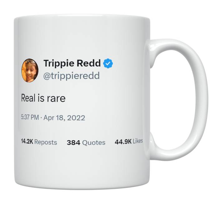 Trippie Redd - Real Is Rare- mug