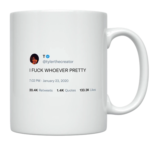 Tyler, the Creator - Pretty-tweet on mug