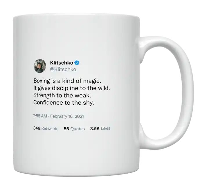 Wladimir Klitschko - Boxing Is Like Magic- mug