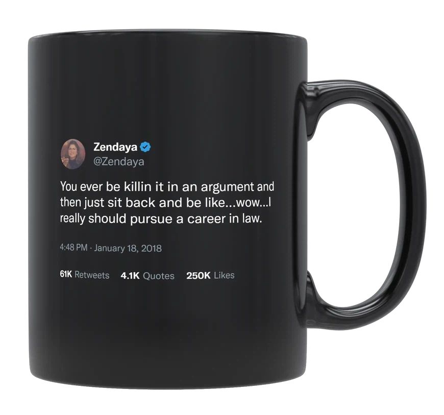 Zendaya - Winning an Argument- mug